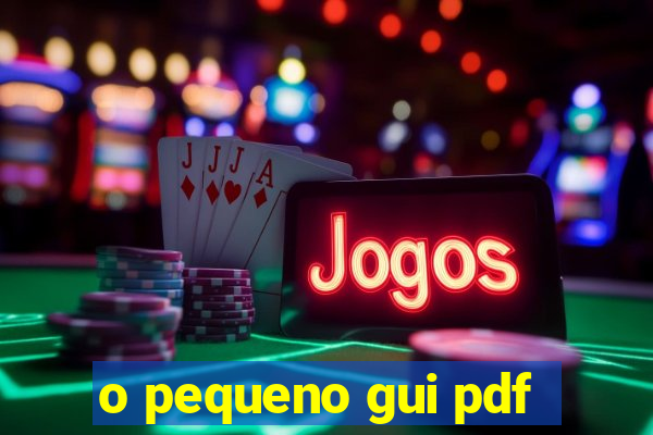 o pequeno gui pdf